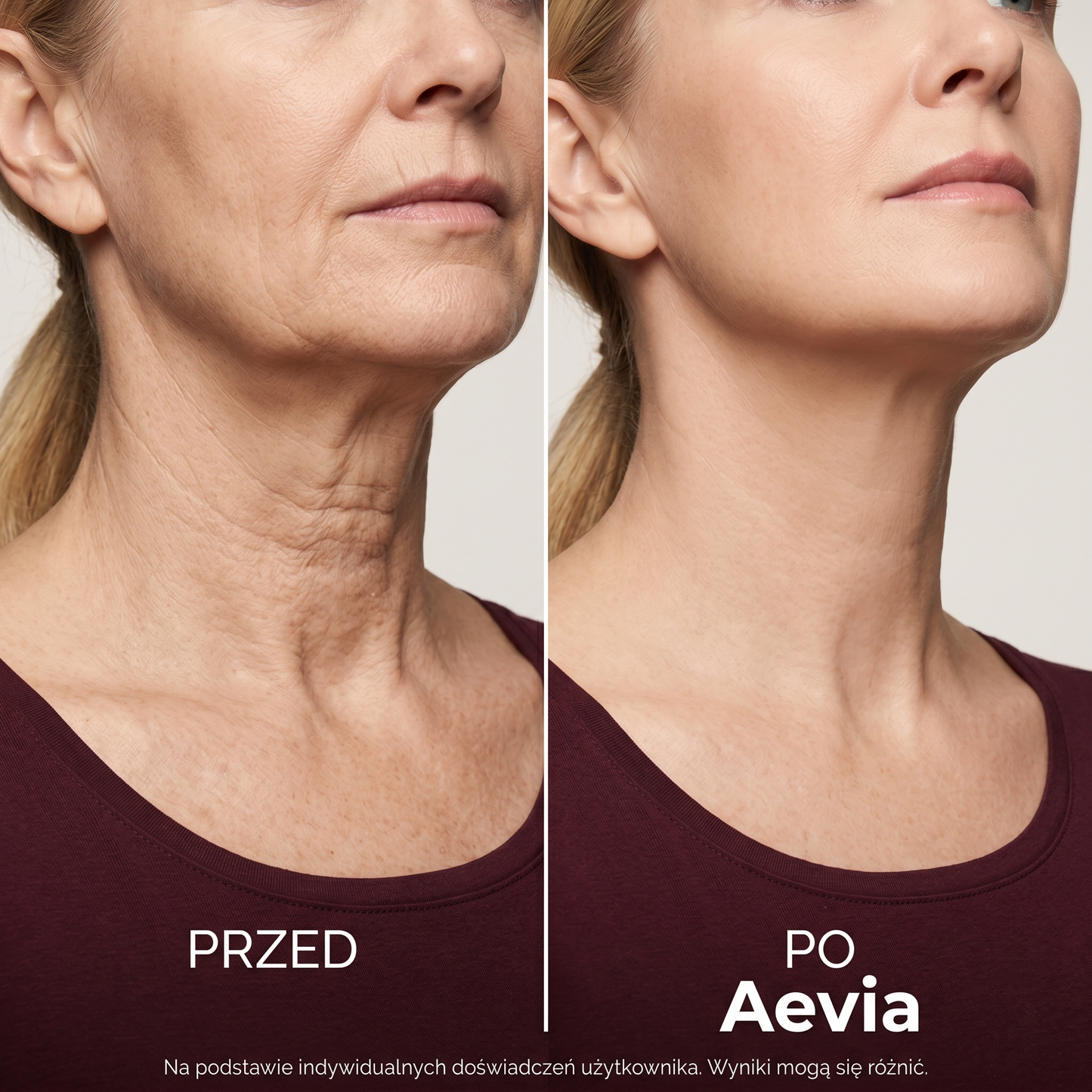 Krem ujędrniający do szyi Aevia