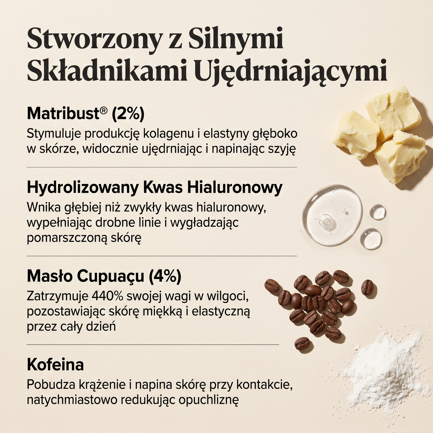 Krem ujędrniający do szyi Aevia