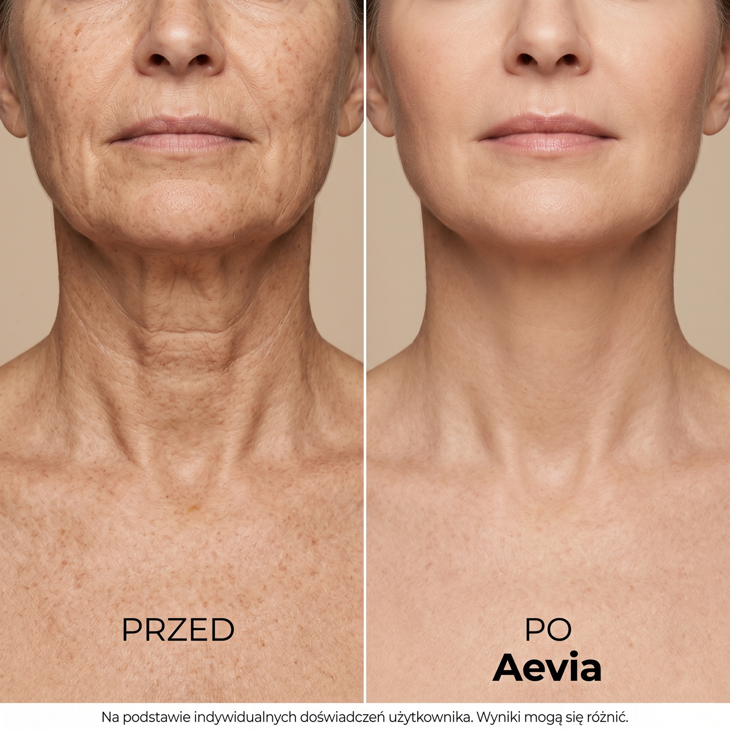 Krem ujędrniający do szyi Aevia